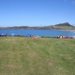 View from Pencarnan Caravan Park-3